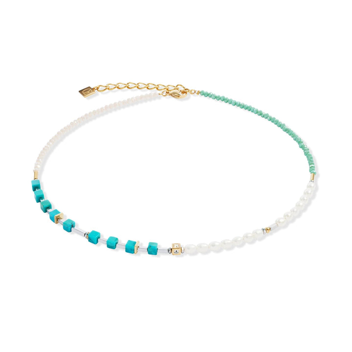 Coeur de Lion Princess Fusion Necklace Turquoise - Michael Jones Jeweller