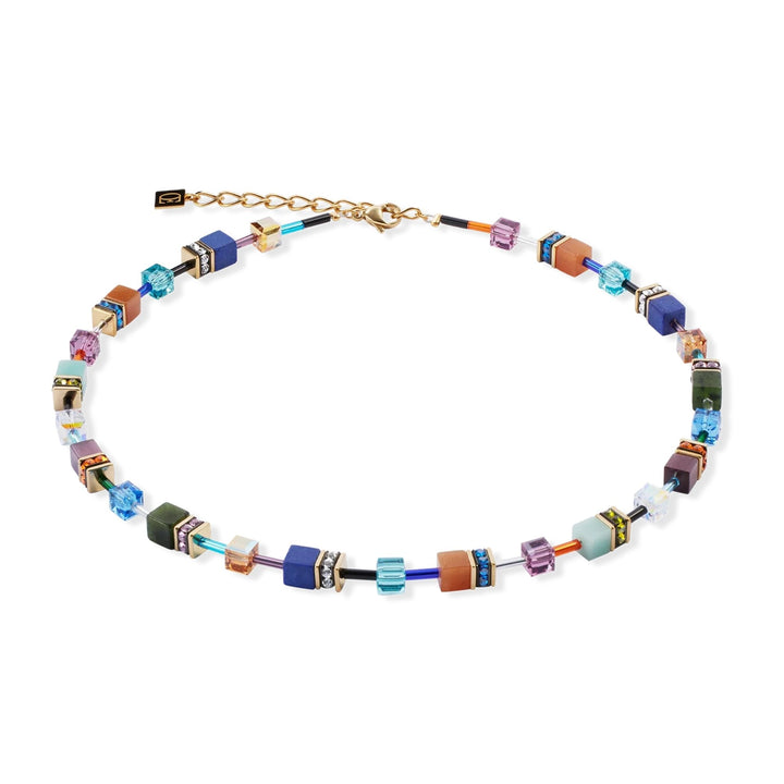 Coeur de Lion GeoCUBE® Iconic Precious Necklace Multicolour - Michael Jones Jeweller