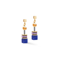 Coeur de Lion GeoCUBE® Iconic Precious Drop Earrings Multicolour - Michael Jones Jeweller