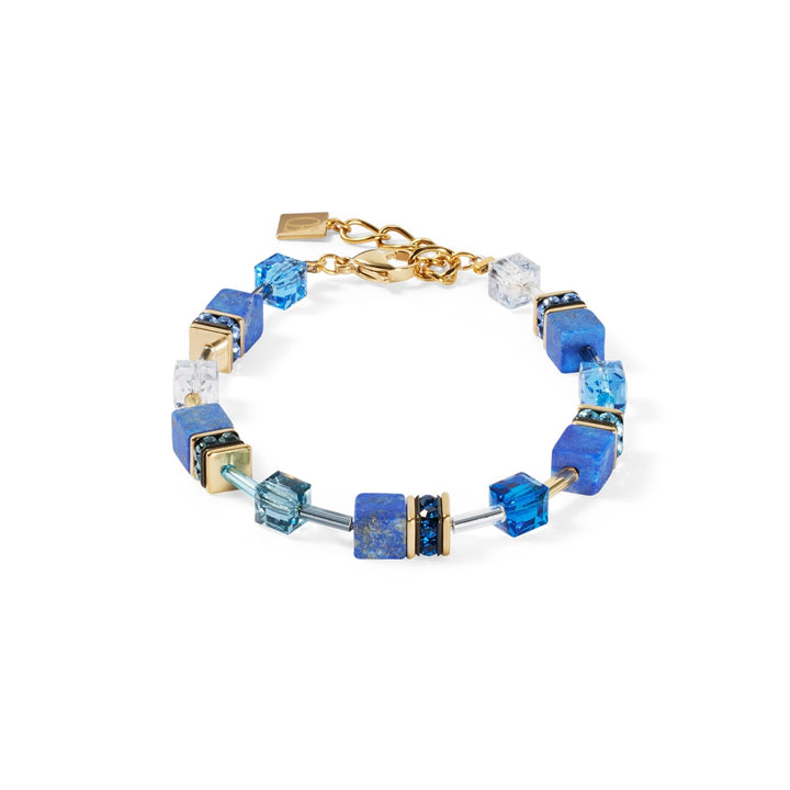 Coeur de Lion GeoCUBE® Iconic Precious Bracelet Blue - Michael Jones Jeweller