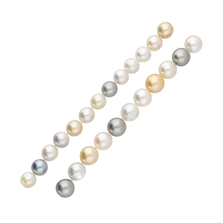 South Sea and Tahitian 12mm 32 Inch Pearl Necklace - Michael Jones Jeweller