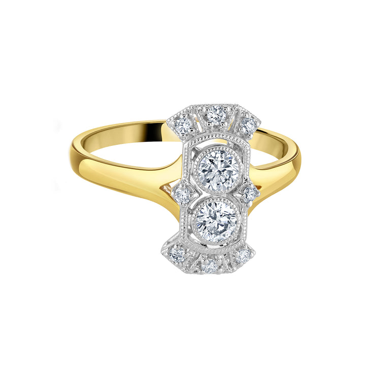 Diamond 18ct Yellow Gold Ring