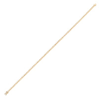 Diamond 1.07ct 18ct Yellow Gold Line Bracelet