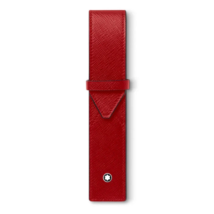 Montblanc Leather - Sartorial 1-Pen Pouch Red