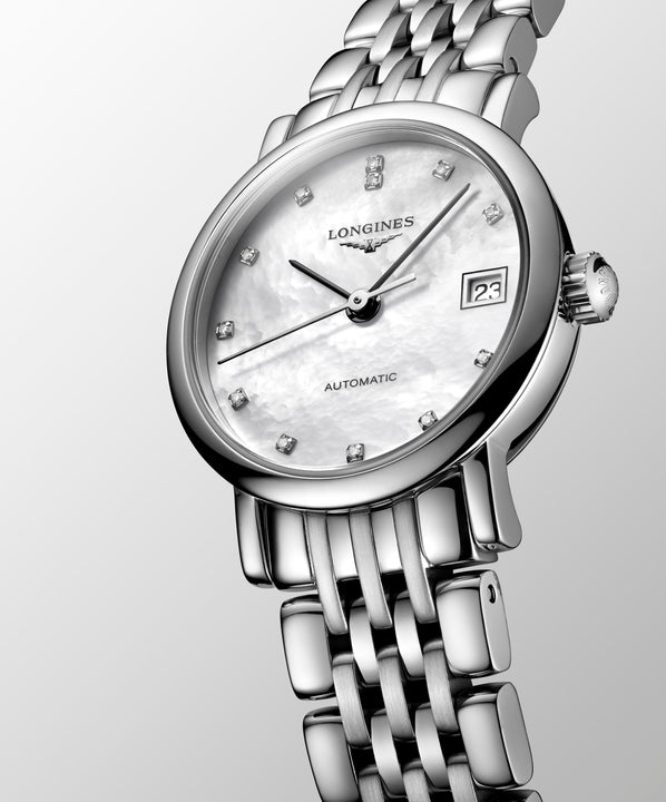 Longines ELEGANT COLLECTION 25mm Automatic Diamond Set Watch L43094876