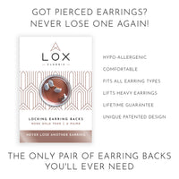 Classic Earring Backs - Rose Gold Tone