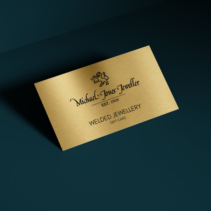 Welded Jewellery Gift Card - Use In Store - Michael Jones Jeweller