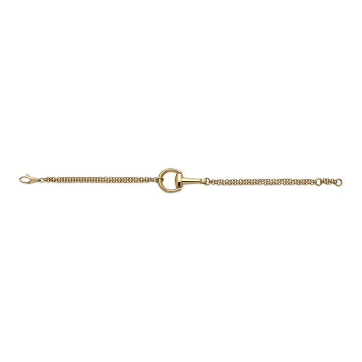 Gucci Horsebit 18ct Yellow Gold Medium Bracelet - Michael Jones Jeweller