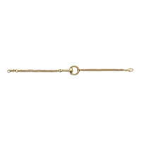 Gucci Horsebit 18ct Yellow Gold Medium Bracelet