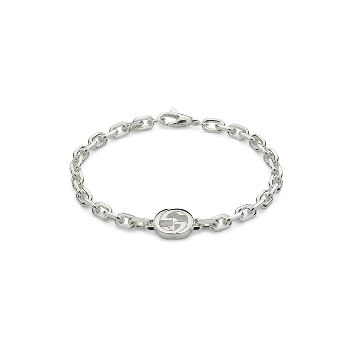 Gucci Interlocking Silver Bracelet - Michael Jones Jeweller