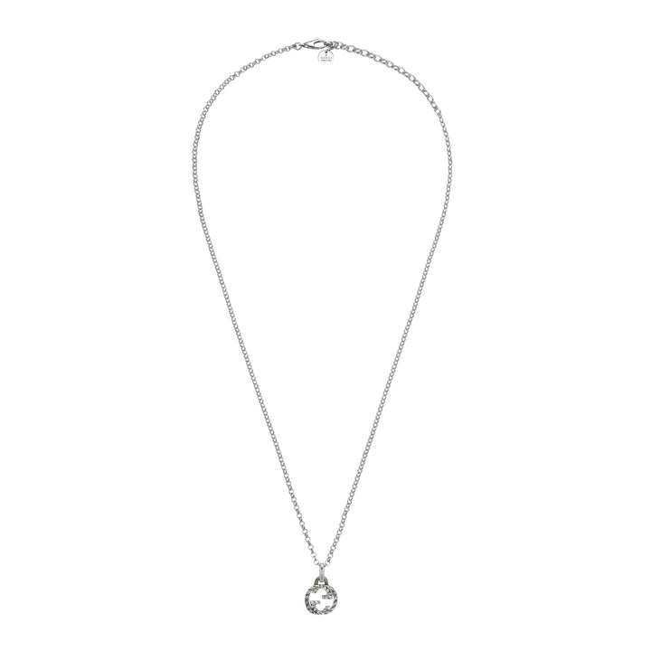 Gucci Interlocking G Silver Necklace 45-50cm