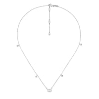 Gucci GG Running 18ct White Gold Necklace