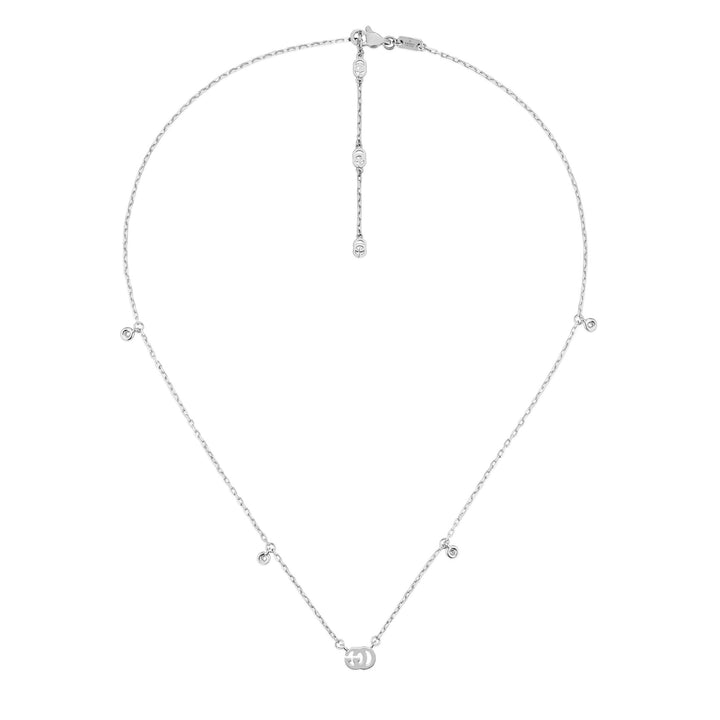 Gucci GG Running 18ct White Gold Necklace