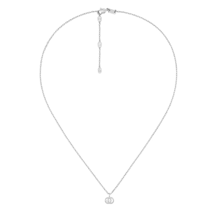 Gucci GG Running 18ct White Gold Necklace - Michael Jones Jeweller