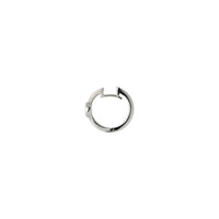 Gucci Interlocking Silver Hoop Earrings - Michael Jones Jeweller