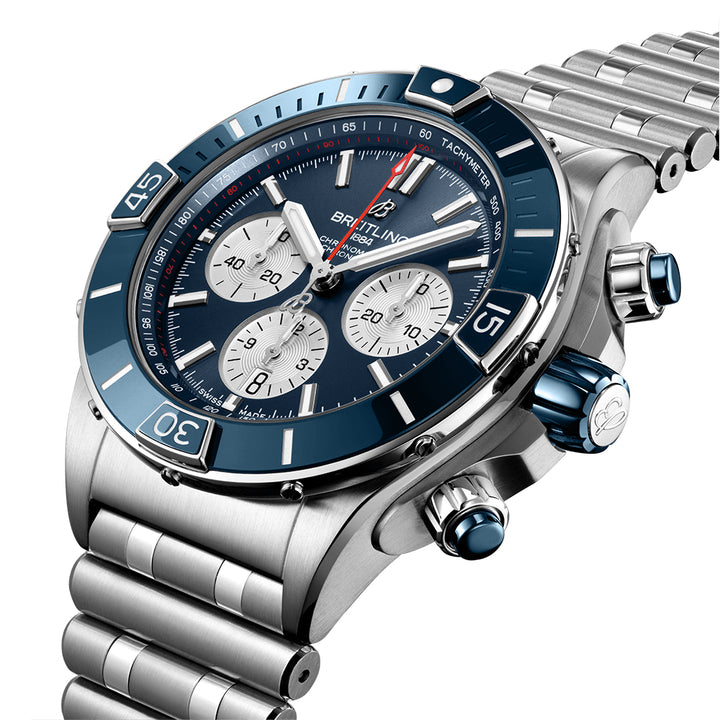 Breitling Chronomat Super Chronomat B01 44mm Automatic Watch AB0136161C1A1 - Michael Jones Jeweller