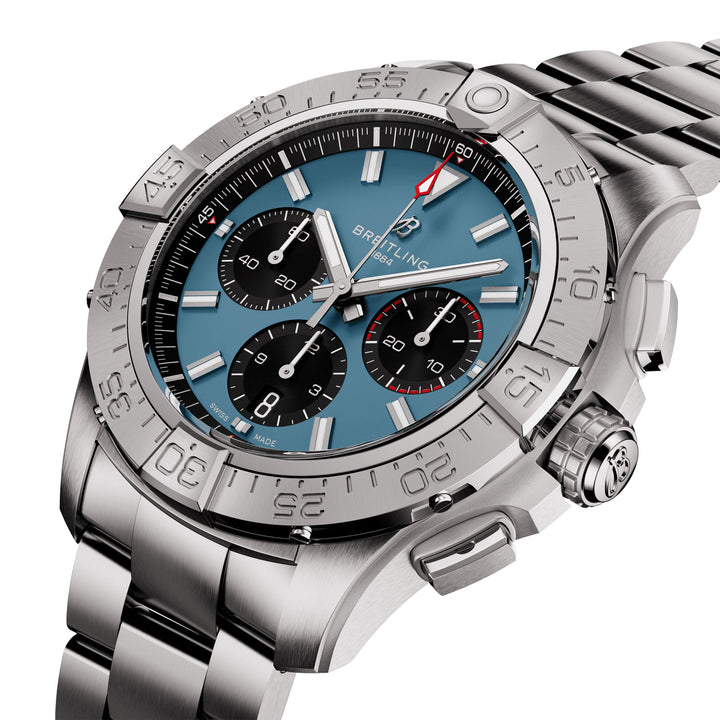 Breitling Avenger B01 Chronograph 44mm Automatic Watch AB0147101C1A1 - Michael Jones Jeweller