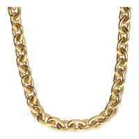 Teardrop Link 9ct Yellow Gold Necklace - Michael Jones Jeweller