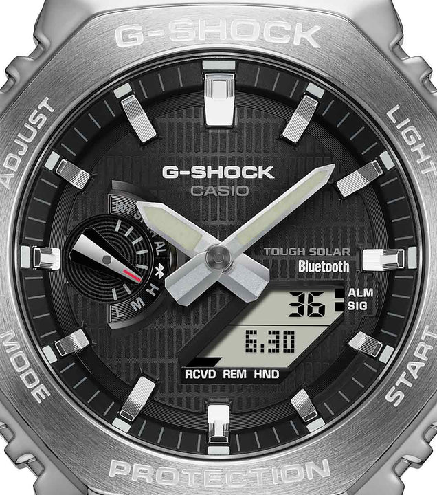 Casio G-Shock Metal Covered 2100 Solar Watch GBM-2100-1AER