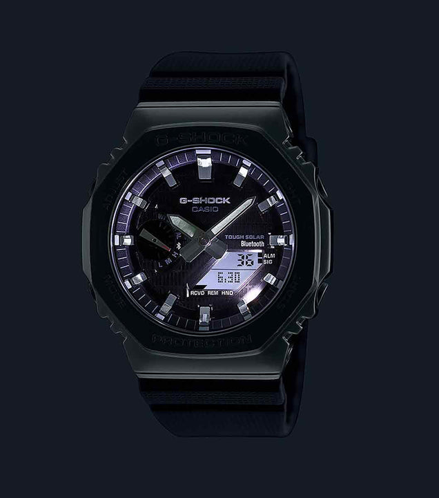 Casio G-Shock Metal Covered 2100 Solar Watch GBM-2100-1AER