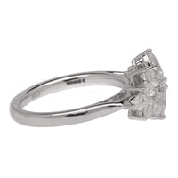 Diamond 1.40ct Starburst Platinum Ring