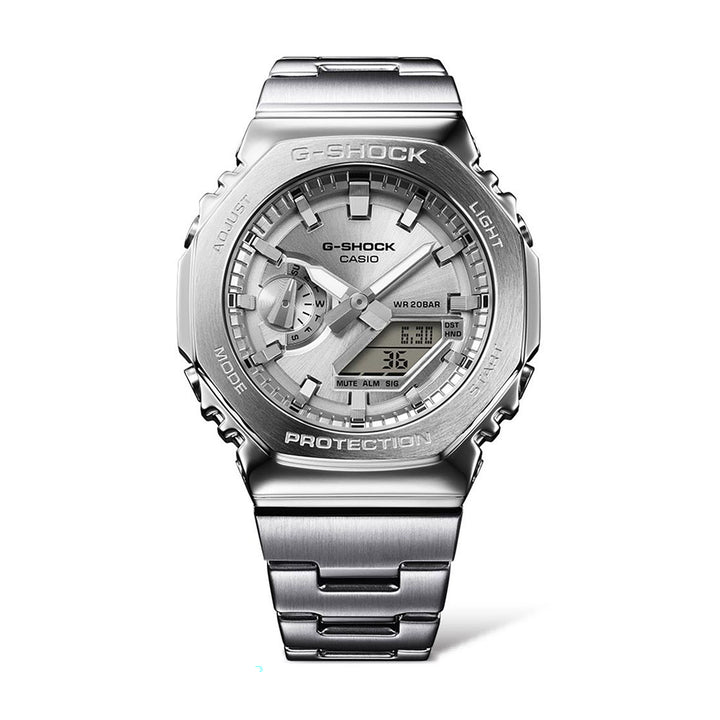 Casio G-Shock Metal Covered 2100 Quartz Watch GM-2110D-7AER