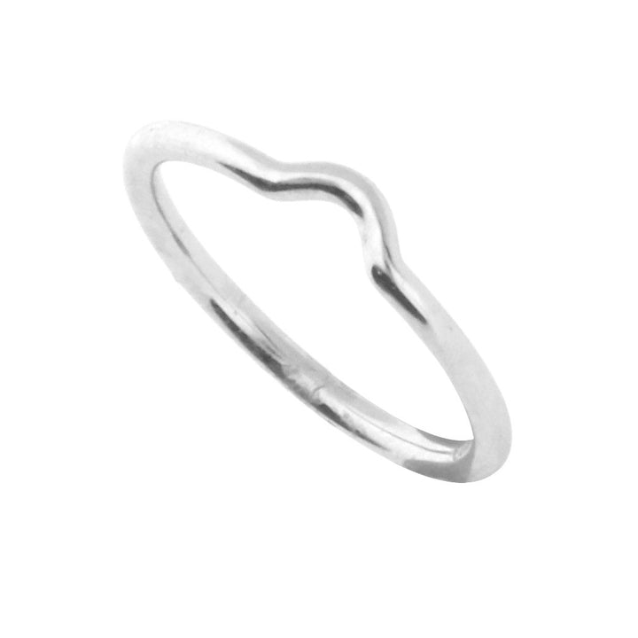 Andrew Geoghegan Cannele Shaped Platinum Wedding Ring - Michael Jones Jeweller