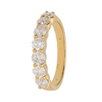 Diamond 1.66ct 18ct Yellow Gold Half Eternity Ring