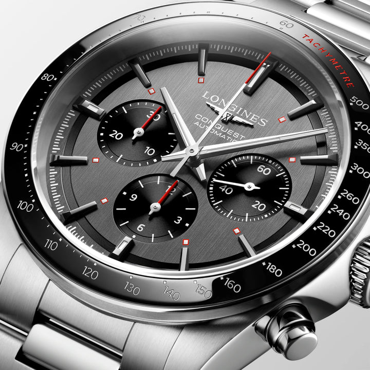 Longines CONQUEST CHRONO Ski Edition 42mm Automatic Watch L38364529 - Michael Jones Jeweller