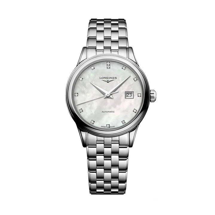 Longines FLAGSHIP 30mm Quartz Watch L43744886 - Michael Jones Jeweller