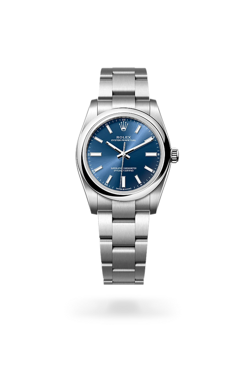 Rolex Oyster Perpetual in Oystersteel, M124200-0003 - Michael Jones Jeweller