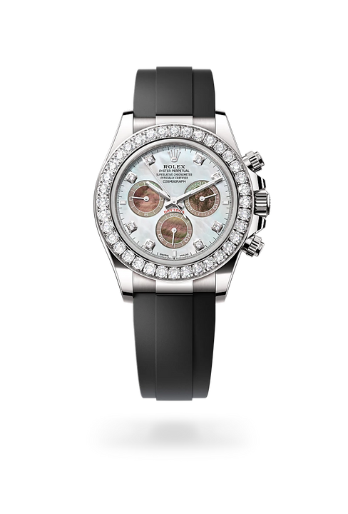 Rolex Cosmograph Daytona in 18 ct white gold, M126589RBR-0001 - Michael Jones Jeweller