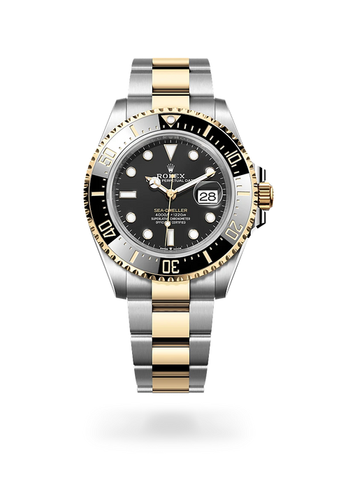 Rolex Sea-Dweller in Yellow Rolesor - combination of Oystersteel and yellow gold, M126603-0001 - Michael Jones Jeweller