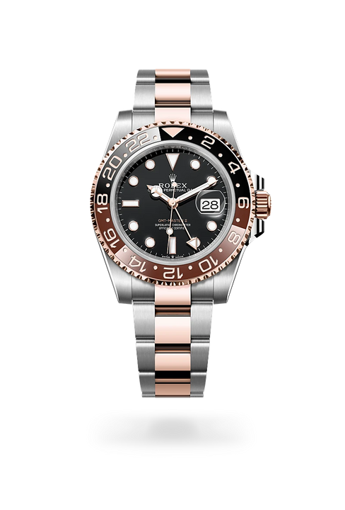 Rolex GMT-Master II in Everose Rolesor - combination of Oystersteel and Everose gold, M126711CHNR-0002 - Michael Jones Jeweller