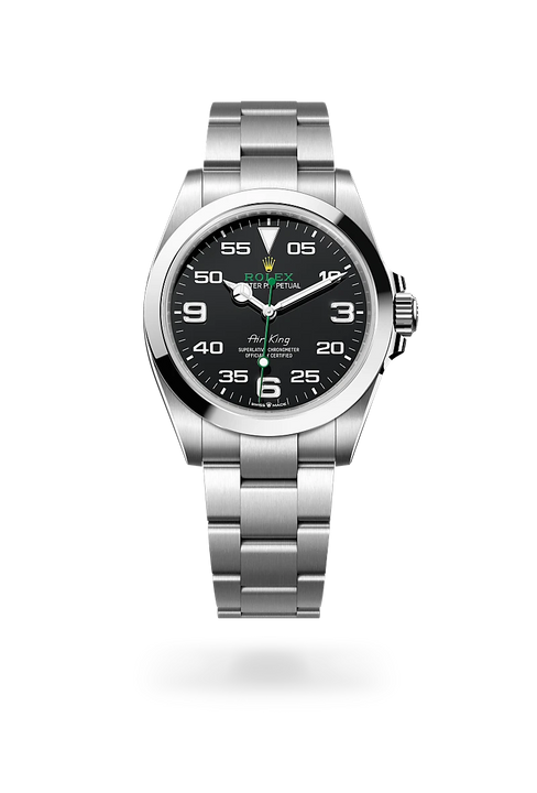 Rolex Air-King in Oystersteel, M126900-0001 - Michael Jones Jeweller