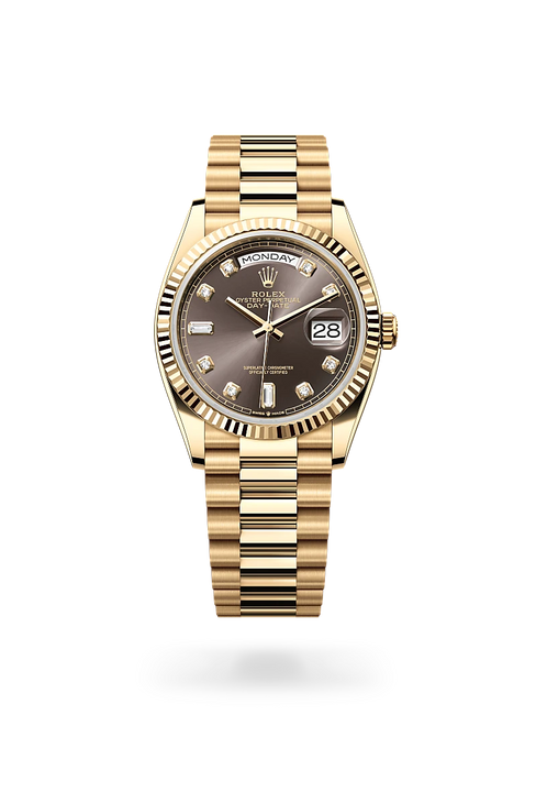 Rolex Day-Date in 18 ct yellow gold, M128238-0022 - Michael Jones Jeweller