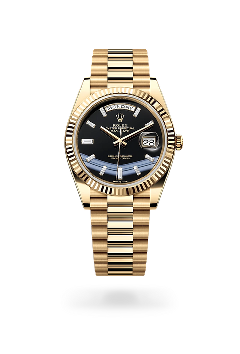 Rolex Day-Date in 18 ct yellow gold, M228238-0059 - Michael Jones Jeweller