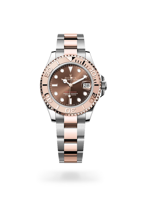 Rolex Yacht-Master in Everose Rolesor - combination of Oystersteel and Everose gold, M268621-0003 - Michael Jones Jeweller