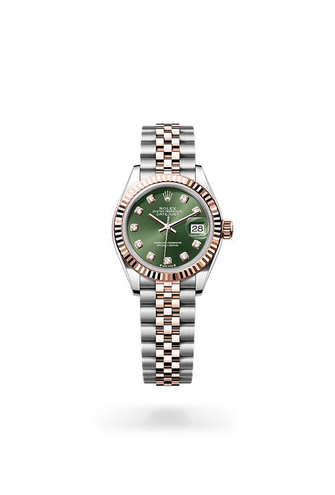 Rolex Lady-Datejust in Everose Rolesor - combination of Oystersteel and Everose gold, M279171-0007 - Michael Jones Jeweller