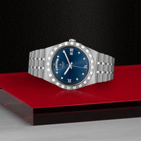 TUDOR Royal 41mm Steel Day Date Diamond Automatic Watch M28600-0006