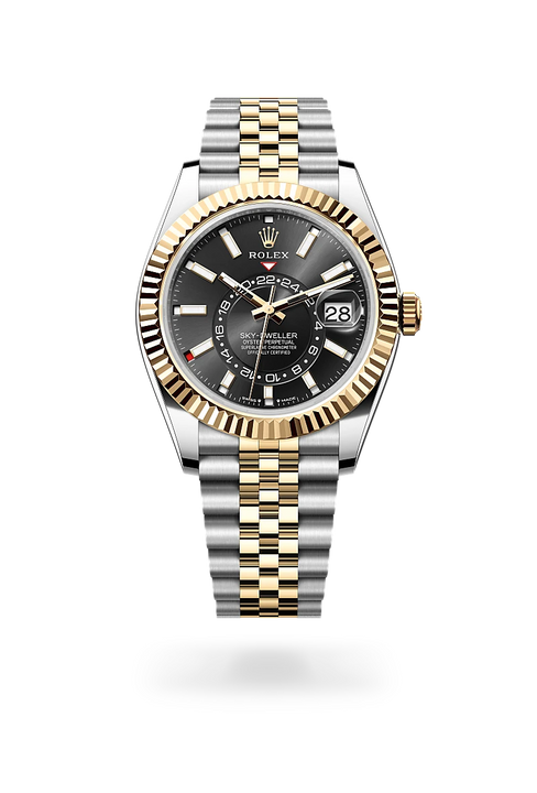 Rolex Sky-Dweller in Yellow Rolesor - combination of Oystersteel and yellow gold, M336933-0004 - Michael Jones Jeweller