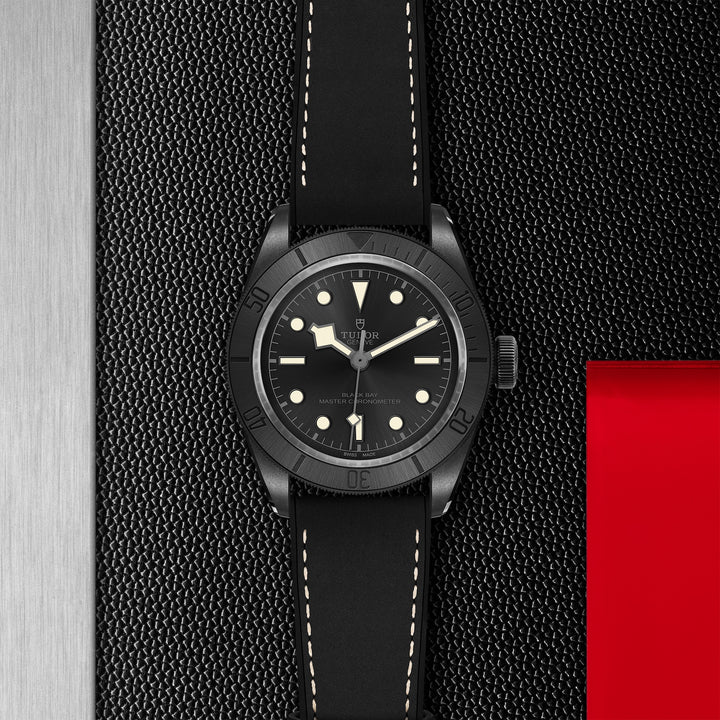 TUDOR Black Bay 58 41mm Master Chronometer Black PVD Steel and Ceramic Automatic Watch M79210CNU-0001