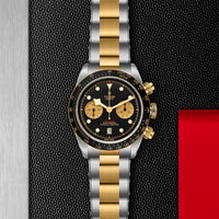 TUDOR Black Bay Chrono 41mm Chronometer Stainless Steel and Yellow Gold Automatic Watch M79363N-0001