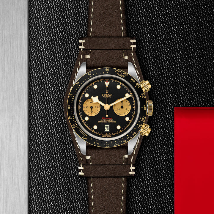 TUDOR Black Bay Chrono S&G 41mm Master Chronometer Automatic Watch M79363N-0002 - Michael Jones Jeweller