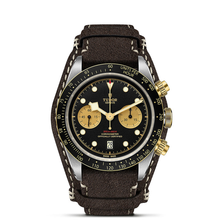 TUDOR Black Bay Chrono S&G 41mm Master Chronometer Automatic Watch M79363N-0002 - Michael Jones Jeweller