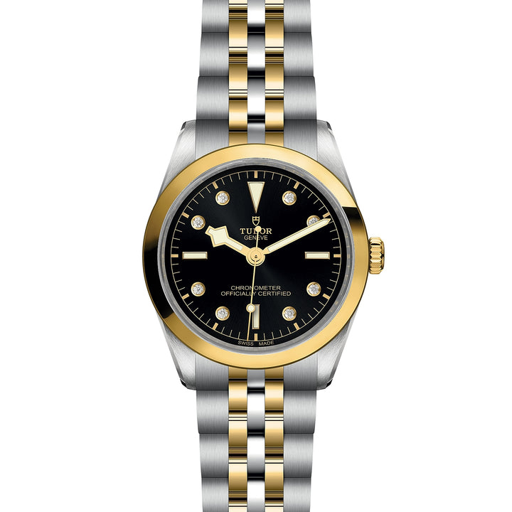 TUDOR Black Bay 36mm Chronometer Stainless Steel and Yellow Gold Diamond Automatic Watch M79643-0006