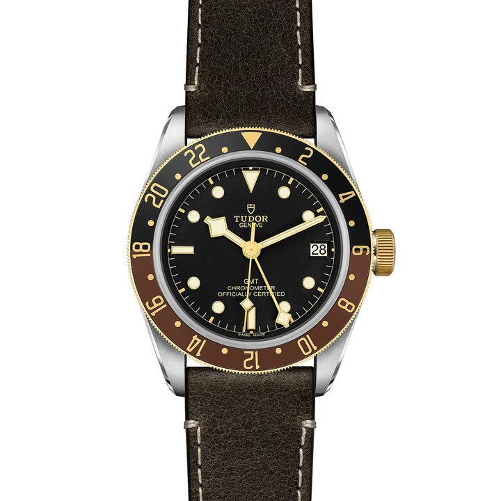 TUDOR Black Bay GMT 41mm Chronometer Steel and Gold Automatic Watch M79833MN-0003