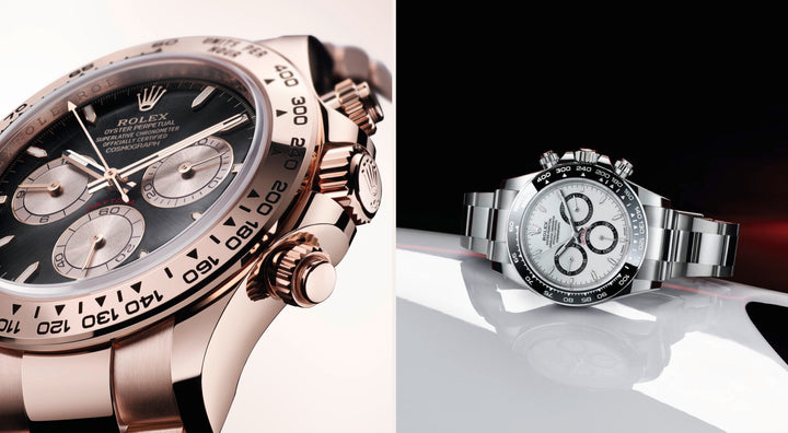 Rolex Cosmograph Daytona Watch M126505-0001 and M126500ln-0001 at Michael Jones Jeweller