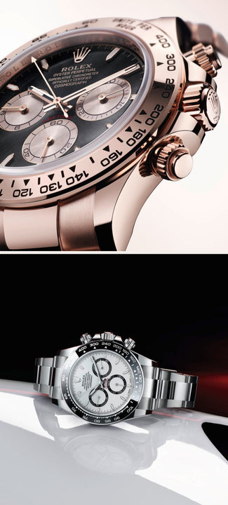 Rolex Cosmograph Daytona Watch M126505-0001 and M126500ln-0001 at Michael Jones Jeweller