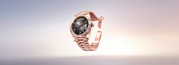 Rolex Day-Date Watch Everose at Michael Jones Jeweller